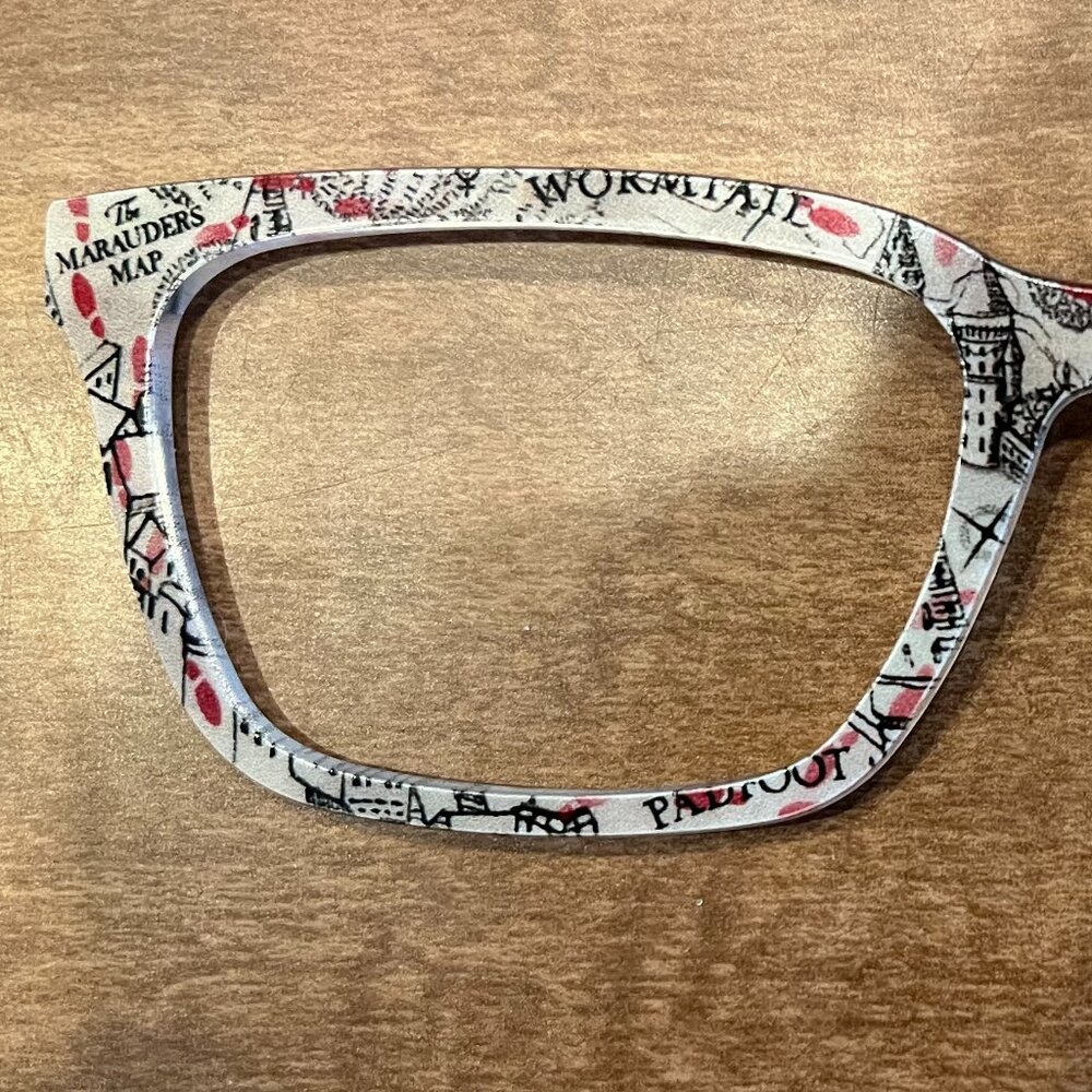 Pair Eyewear Glasses - Larkin Frame Topper - The Marauders Map